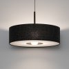 Abażurowa lampa wisząca AMARELA L 11660 Nowodvorski lighting Czarny melanż salonowa pokojowa